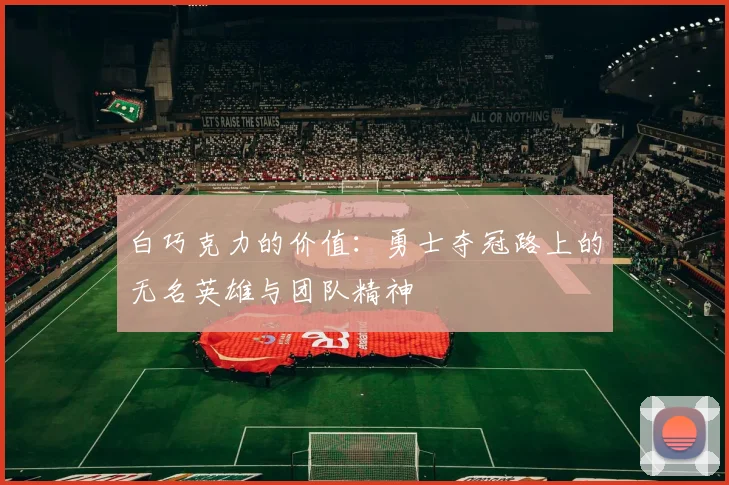 白巧克力的价值：勇士夺冠路上的无名英雄与团队精神